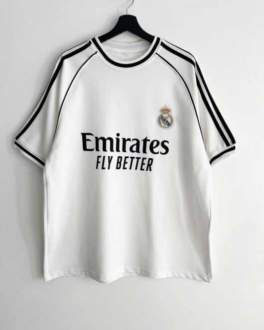 Nakışlı iki iplik oversize tshirt