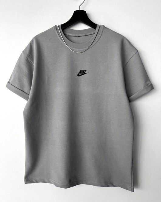 Pamuklu iki iplik oversize tshirt