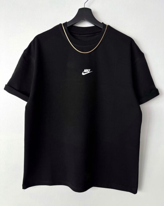 Pamuklu iki iplik oversize tshirt