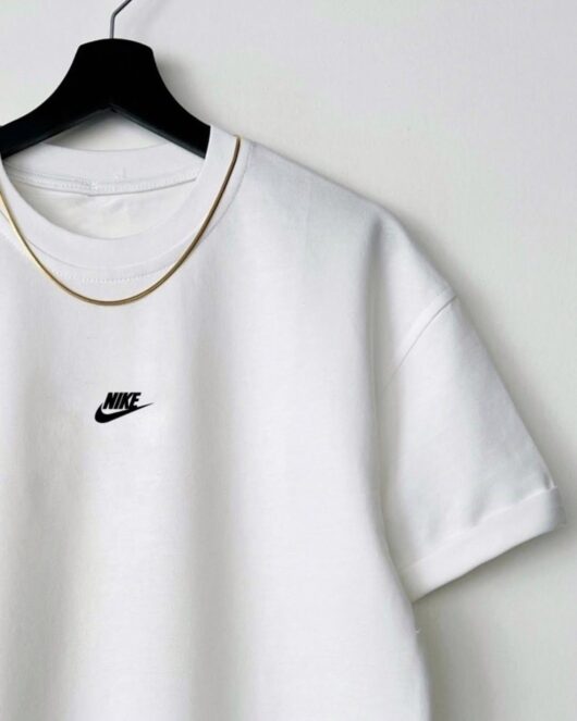 Nakışlı iki iplik oversize tshirt