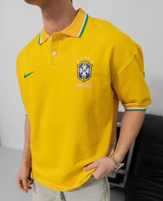 Nakışlı iki iplik oversize tshirt